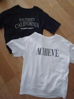 半袖トップス半袖Tシャツ2枚セット