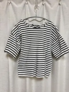 COTORICA. 美品☆ボーダー半袖カットソー