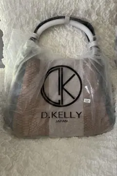 D.KELLY キャメルトートバッグ DK-D-1367