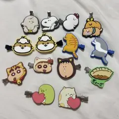 ヘアクリップ　ガチャ　14個まとめ売り