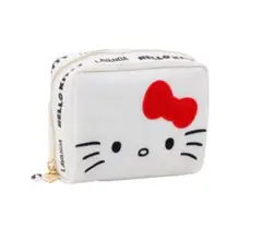 早い者勝ち　lavanda 【HELLO KITTY】ミニポーチ ホワイト