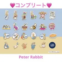 【コンプリート・非売品】ピーターラビット 120周年 ワッペン フィクシーズ