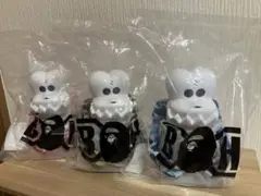 【新品未開封】ABC CAMO SKULL-KUN FIGURE 3体セット