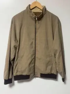 TK チェック柄 ジップアップジャケット