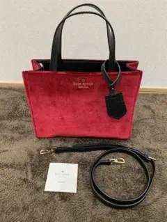 kate spade ケイトスペード 2way スエード バッグ