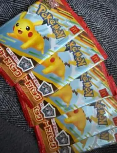 ポケモンカードゲーム　マクドナルド　未開封5パック