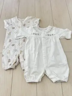 ベビー服　新生児　カバーオール　ロンパース　60