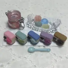 ♡ミニチュアカラフルスイーツセットNo.62