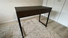 ニトリ デスク(ダークブラウン)