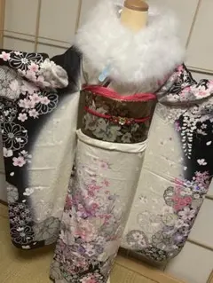 必要な物全て揃ったフルセット 正絹 振袖