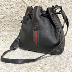 【meleniさん専用】グッチ インターロッキング シェリーライン 巾着
