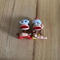 ドナルドダック デイジーダック フィギュアセット