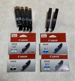 ☆年賀状に最適☆ Canon BCI-351・0 シリーズ 純正インク10本