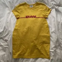 VETEMENTS×DHL 16SS ロゴTシャツ カットソー イエロー XS