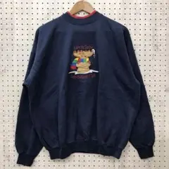 Mcc Sportwear オールドUS古着 トナカイ 刺繍 アグリースウェット