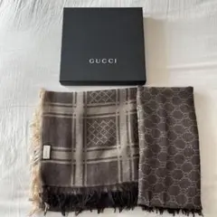 GUCCI グッチ 大判ストール 正方形