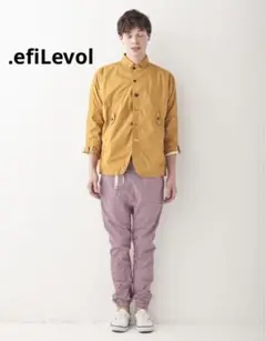 .efiLevol エフィレボル コットン ブルゾン ジャケット free
