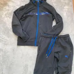 【PUMA】プーマセットアップ フロントジップパーカー&リブパンツ