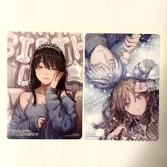 氷属性男子とクールな同僚女子 7.8巻 購入特典 アニメイト ビジュアルボード