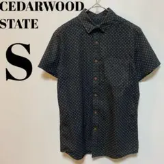 CEDARWOOD STATE セダーウッドステート　総柄　半袖シャツ　S