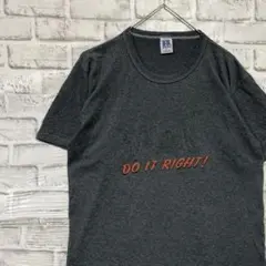 USA製90sヴィンテージTシャツ！シングルステッチ　グレー半袖古着　M15