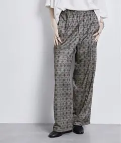 定価7700円　JUNRed オーナメンタルワイドトラックパンツ
