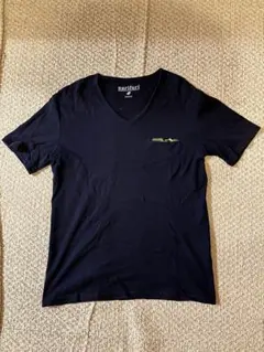 narifuri ネイビー Vネック Tシャツ MEDIUM