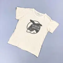 美品 インパクティスケリー プリント半袖Tシャツ ベージュサイズM*CD1175