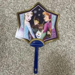 アナと雪の女王 星形うちわ Hello Happiness!