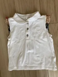 BURBERRY ノースリーブポロシャツ 92センチ