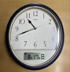 CASIO カシオ 掛け時計 時計 インテリア カレンダー付き
