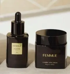 FEMMUE ファミュ ルミエール(美容液・クリーム)セット 未使用品 おまけ付