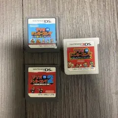 マリオvsドンキーコング　3本セットNintendo3ds 匿名配送　送料無料