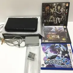 【ニンテンドー3DS LL ブラック】+ソフト4個セット⭐︎