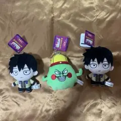 ぷちっしゅ！ モブサイコ100Ⅲ マスコット ぬいぐるみ　影山律　エクボ　3点