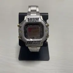SNOW-SPORT メタルデジタル腕時計