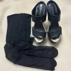 ヒール　Mサイズ　　ストッキング　　※掃除用