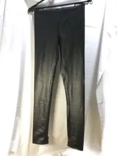 レデーススパッツ黒レザー風M (株)カットボス　未使用品