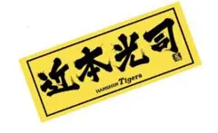 阪神タイガース 東京限定 イエローフェイスタオル 近本光司 百貨店限定