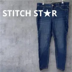 美品✨一点物❣️STITCH ST★R デニムパンツ 16W
