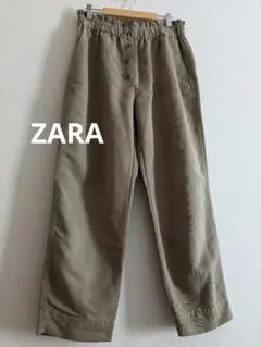 ■ZARA ザラ ペーパーバッグパンツ ベージュ Mサイズ レディース