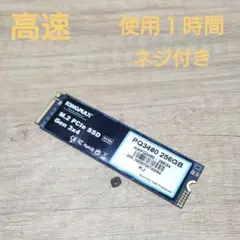 (332)高速SSD 256GB　使用１時間