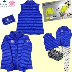 ★美品 パーリーゲイツ 2WAY ダウンジャケット ダウンベスト スニード