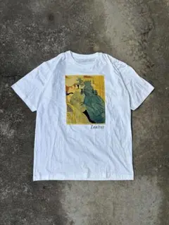 90s ビンテージ　Lautrec アートTシャツ　ムーランルージュ