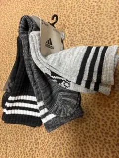 adidas ソックス3足組　23-25cm