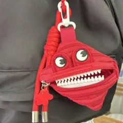 じゃらじゃらキーホルダー　バックチャーム　モンスター　イヤホン/ コインケース
