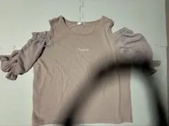 ★美品 ハニーズ オープンショルダー 半袖Tシャツ L★