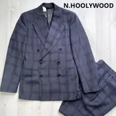 美品N.HOOLYWOODエヌハリウッド ダブルブレスト スーツ 上下