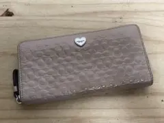 P1107-14 コーチ ラウンドジップ 長財布