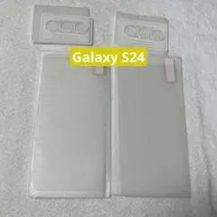 Galaxy S24 ガラスフィルム (2枚) + レンズ フィルム (2枚)